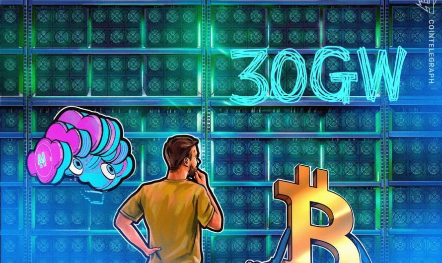 Bitcoin Miners Plan 30GW AI Capacity Amid Margin Pressure